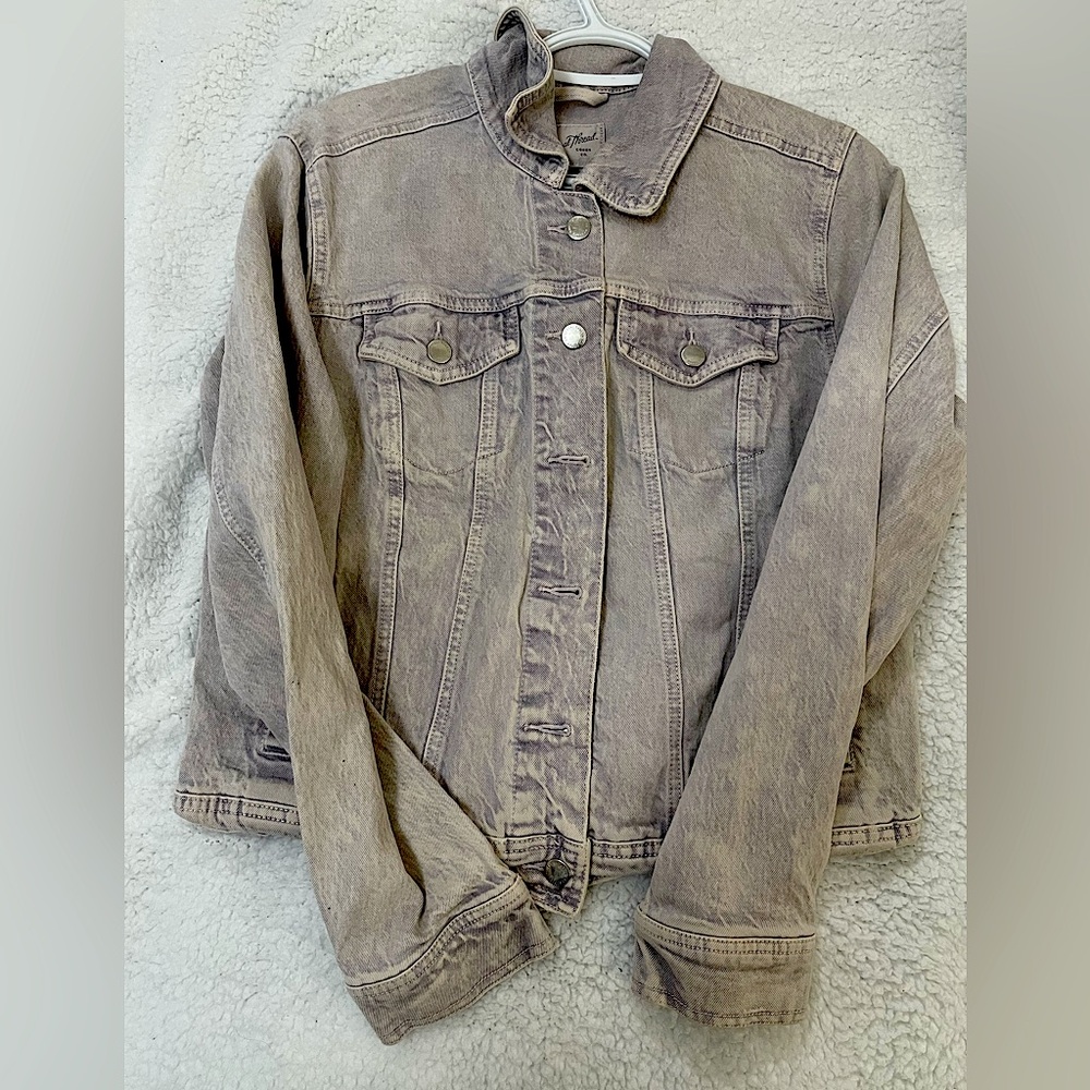 Purple Jean jacket